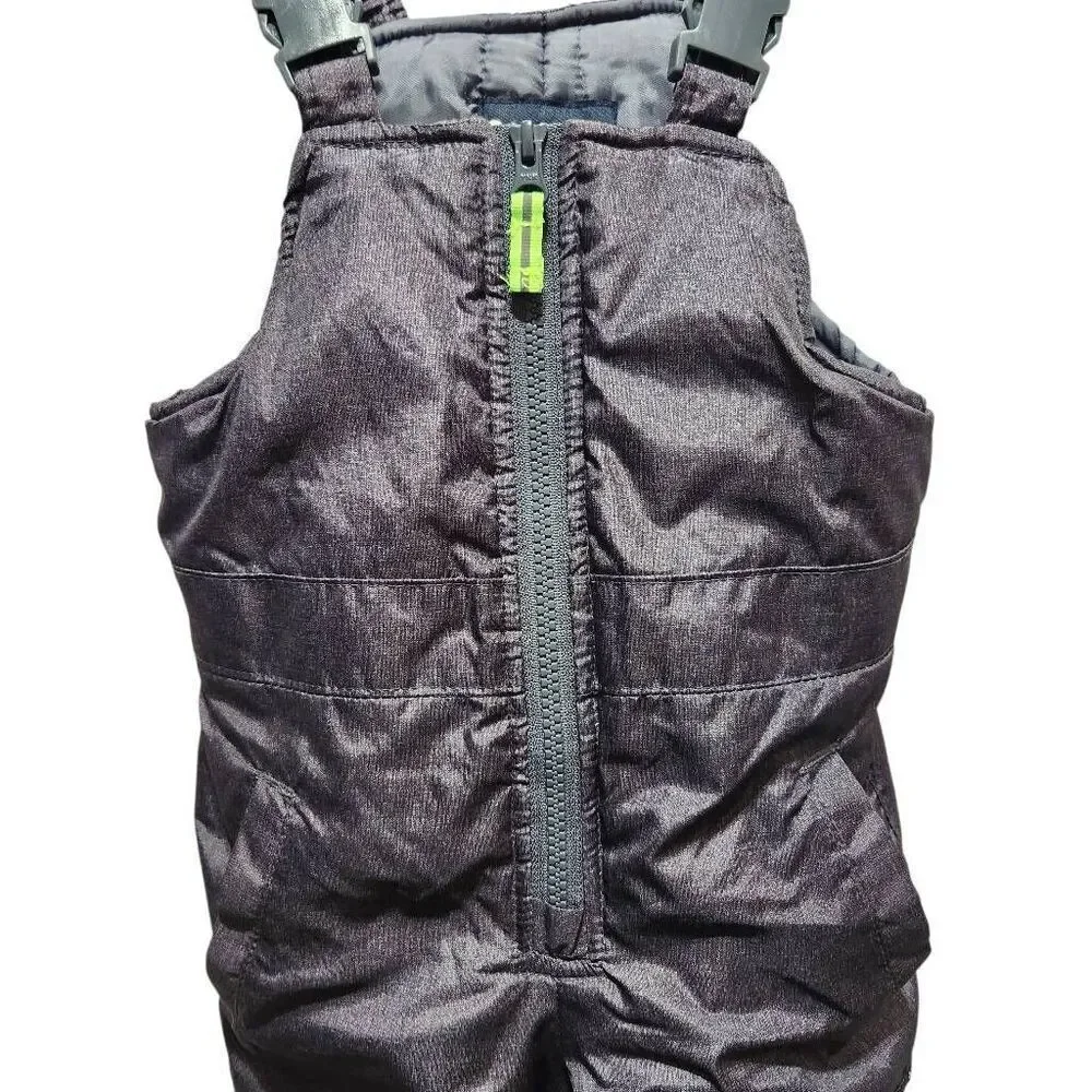Oshkosh B'Gosh‎ snow overalls Insulated gray 2T